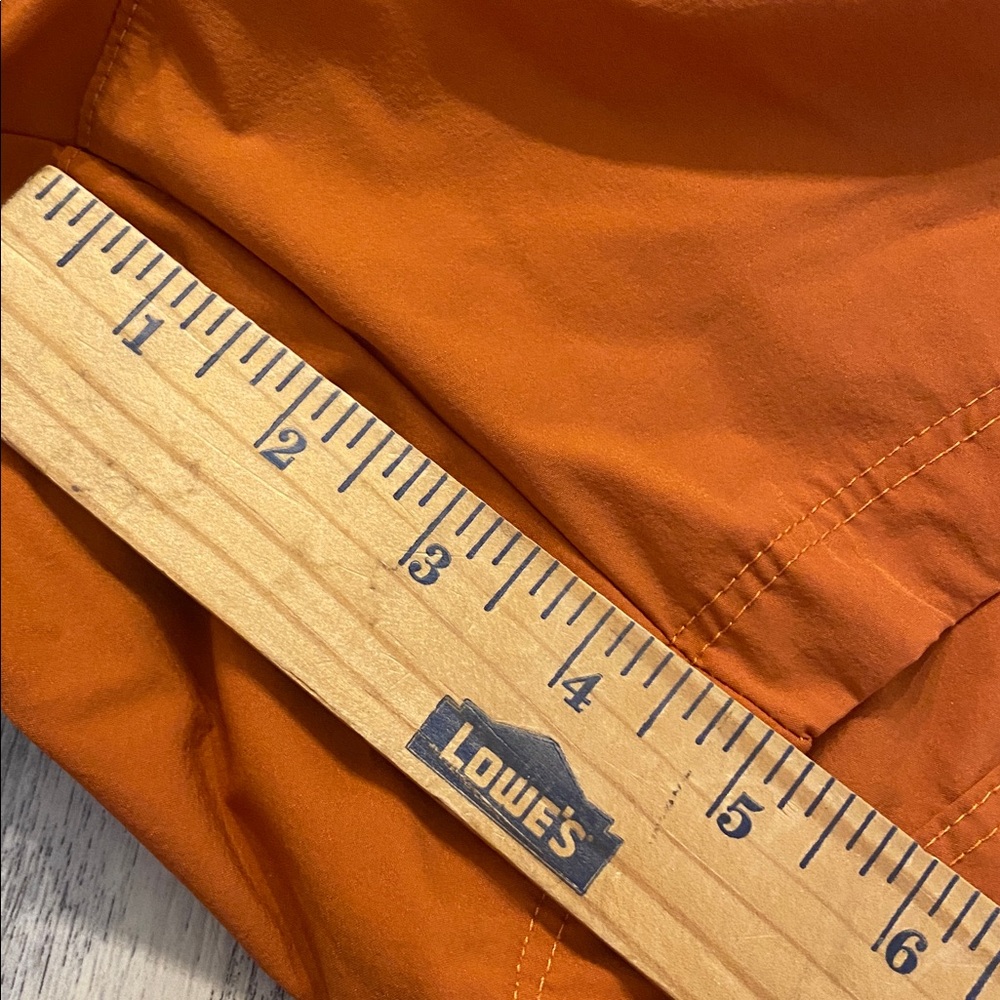 The American Outsdoorsman Nylon Gorpcore Terracotta Curved Hem Shorts SP22 LARGE - Picture 5 of 12
